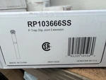 Delta RP103666SS P-trap Slip Joint Extension Tube Brilliance Stainless. Fixed Price $63.00.