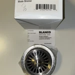 Blanco 441098 3-1/2" Stainless Steel Disposal Flange And Basket Strainer BIN10. Fixed Price $39.00.