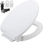 Soft Close Elongated Toilet Seat For Toto SS113/SS154/SS224/SS204 - Cotton White. Fixed Price $90.99.