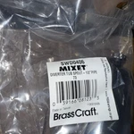 Brasscraft Mixet Diverter Tub Spout Polished Chrome 1/2" SWD0406. Fixed Price $12.00.