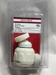 Larsen Supply #09-1219 White Swivel Spray Aerator Dual Thread 2.2 Gpm. Fixed Price $5.99.
