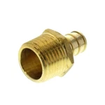 Brass 1-1/4" Crimp X Mpt Adapter. Fixed Price $10.05.