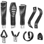 8PCS Drain Snake Drill Attachments Rust-proof Steel Cutter Head For Pipe Cleaner. Fixed Price $24.83.