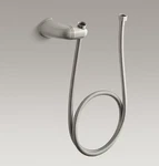 New Kohler Mastershower Wall Mount Hand Holder Brushed Nickel 8517-BN. Fixed Price $125.00.