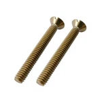 Plumb Pak Polished Brass Tub Overflow Face Plate Scews, Pack, PP22612PB. Fixed Price $10.34.