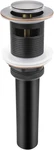 Oil Rubbed Bronze Drain, Bathroom Vessel Lavatory Small Cap, Orb. Fixed Price $24.64.