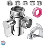 Faucet Diverter Valve With Aerator, 3-WAY For Hand Held Shower.... Fixed Price $19.99.