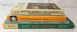Vtg Lot Of 4 Diy Home Improvement Books Repair Handyman Carpentry Plumbing Guide. Fixed Price $11.99.