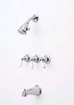 Pfister 801-80PC-3 Tub & Shower Porcelain Lever Handles. Fixed Price $179.99.