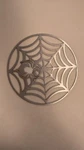 Decorative Custom 4IN Round Stainless Steel Shower Drain Grate Spiderweb. Fixed Price $60.00.