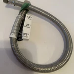 Fluidmaster PRO1F20 Braided Stainless Steel Faucet Supply Line. Fixed Price $21.99.