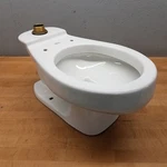 American Standard Baby Devoro 2282001.020 Round Front Toilet Bowl, 10" Tall. Fixed Price $25.00.