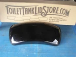 Toto Dorian Model ST914 Toilet Tank Lid Black Domed Shaped. Fixed Price $69.00.