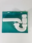 Peerless Flexible Kitchen Lavatory Wall Drain Trap For 1-1/4" 1-1/2" Od Tube. Fixed Price $7.99.