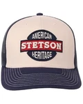 Stetson American Heritage Adjustable Snapback Trucker Cap Hat. Fixed Price $34.99.