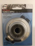 Danco Replacement Universal Flange & Nipple Brushed Nickel #10313. Fixed Price $10.99.