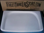 Lamosa Sahara White Toilet Tank Lid For 14" Rough In Applications 18F. Fixed Price $79.00.