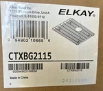 Elkay CTXBG2115 Basin Rack Stainless Steel 21" 1/4" New! Free Shipping. Fixed Price $42.00.