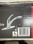 Delta N470 Signature Pull-out Spray-lever Handle Kitchen Faucet, Chrome. Fixed Price $499.00.