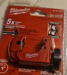 Milwaukee 48-22-4251 Mini Tube Cutter For Copper Tubing 1/8 To. Fixed Price $19.20.