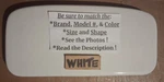 Sm. Ding White 20.75 X 10 Eljer 151-1190 141-7000 Toilet Tank Lid Cover Top. Fixed Price $78.00.
