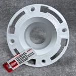 Oatey 4" Pvc Twist-n-set Replacement Flange 43651. Fixed Price $12.99.