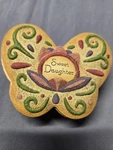 Sweet Daughter Butterfly Keepsake Box, Love Message Inside; 3.75" Pavilion Gift. Fixed Price $7.95.