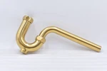 Dxv Decorative P-trap Satin Brass Rough Plumbing Pipe. Fixed Price $159.99.