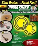 New Turbo Snake 2PC Flexible Drain Opener Chemicals Sink Clog Remover. Fixed Price $12.99.