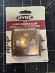 Hyde Paint 4-EDGE Scrapper 2.5 " Blade #11130 New Package. Fixed Price $7.00.