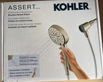 Kohler R38755-G-BN Assert Handshower Brushed Nickel Multifunction Spray Kit New. Fixed Price $34.99.