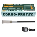 Corro-protec Powered Anode For Water Heater, 20-YEAR Warranty + Eliminates Smell. Fixed Price $169.95.