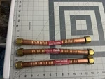 3-PACK Lot Sioux Chief Copper 3/4" Water Heater 12" Swivel Hose Connector. Fixed Price $29.24.
