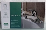 Peerless Single Handle Bathroom Faucet, 1.0 Gpm Water Flow, Brushed Nickle. Fixed Price $49.95.