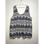 Torrid Paisley Fair Printed Lightweigh Tank Top Womens 5 Boho Chic Bohemian. Fixed Price $9.15.