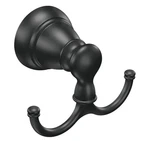 Moen Banbury Double Robe Hook - Matte Black Y2603BL. Fixed Price $17.29.