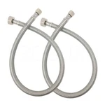 2-PACK Procuru 24-INCH (2FT) X 3/8" Comp 1/2" Inch, Stainless Steel. Fixed Price $18.49.