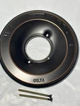 Delta RP61184-OB Oil Rubbed Bronze Escutcheon Trim Plate With Screws Windemere. Fixed Price $25.00.