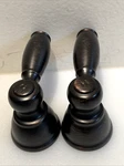 Peerless Centerset Bathroom Faucet Oil Rubbed Bronze Finish Handles P299685LF. Fixed Price $12.00.