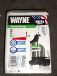 Wayne 58321-WYN3 CDU980E 3/4 Hp Submersible Cast Iron And Stainless Steel Sum.... Fixed Price $179.99.
