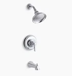 Kohler K-TS10581-4-CP Bancroft Bath Tub/shower Trim Set Metal Polished Chrome. Fixed Price $279.99.