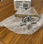 Moen YB8401CH Weymouth Chrome Cross Handle Toilet Trip Lever New. Fixed Price $46.99.