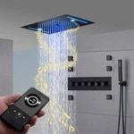 15"X23" Led Music Shower System Bluetooth Speaker Thermostatic Ceiling Mode. Fixed Price $2429.95.