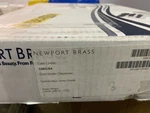 Newport Brass 106C-04 East Linear 1.5 Gpm Cold Water Disp Satin Pvd. Fixed Price $445.99.
