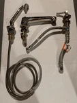 Genuine Waterworks Tub Filler Incomplete Set With Hand Shower Chrome. Fixed Price $750.00.