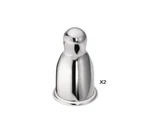 Moen Mason YB8000CH Towel Bar / Toilet Paper Holder Posts Set - Chrome Finish. Fixed Price $6.89.