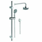 New Gedy External Thermostatic Rain Shower System Head Faucet Column Diverter. Fixed Price $259.56.