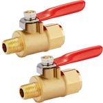 Minimprover Heavy Duty Brass 2 Pcs Inline Ball Valve Shut Off Switch, 1/.... Fixed Price $20.58.
