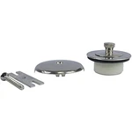 Danco, Brushed Nickel, Universal Lift And Turn Bath Drain Trim Kit With. Fixed Price $37.37.
