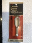 Chicago Specialty #1283C Steel Chrome Finish Lavatory Pop-up Plunger. Fixed Price $11.99.